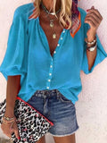 2020 Spring Autumn Women Blouses Button Befree Boho Ruffles Long Full Sleeve Casual Chiffon Big Large Pluse Sizes Tops Shirts