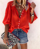 2020 Spring Autumn Women Blouses Button Befree Boho Ruffles Long Full Sleeve Casual Chiffon Big Large Pluse Sizes Tops Shirts