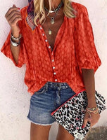 2020 Spring Autumn Women Blouses Button Befree Boho Ruffles Long Full Sleeve Casual Chiffon Big Large Pluse Sizes Tops Shirts