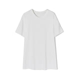 WOTWOY Oversized T-Shirt Woman Casual Short Sleeves O-neck Solid Long WomanTshirt Top Mujer Harajuku 2020 Summer New Soft Korean