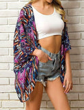 13 Colors Hot Summer Women Floral Kimono Swim Cover-Ups Female Beach Boho Cardigan Bathing Tops Beach Bikini Cover Up Outfits