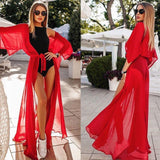 Sexy Beach Cover Up Women Dress Tunic Pareos Ladies Kaftan Robe Cover-up Woman Beach Wear Swimsuit