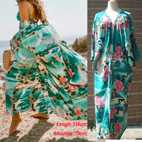 Cotton Beach Cover up Print Bathing suit cover up Swimwear Women Summer Dress Kaftan Robe de Plage Saida de Praia Tunics Pareo