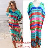 Cotton Beach Cover up Print Bathing suit cover up Swimwear Women Summer Dress Kaftan Robe de Plage Saida de Praia Tunics Pareo