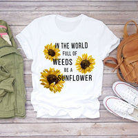 Women 2020 Summer Short Sleeve Floral Flower Fashion Lady T-shirts Top T Shirt Ladies Womens Graphic Female Tee T-Shirt